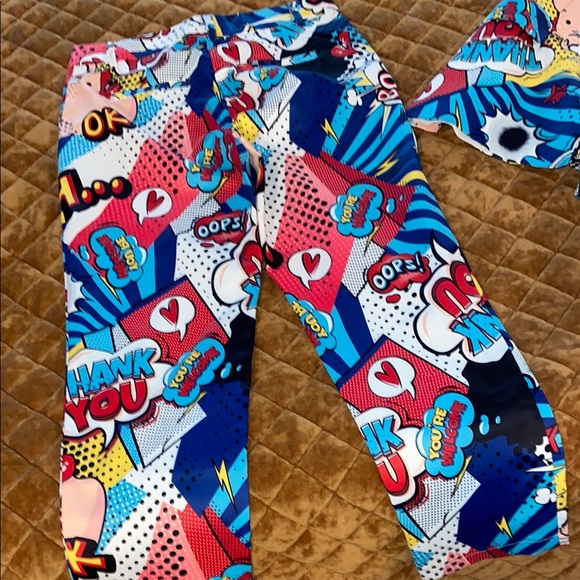 Ovi Colorful Comic Print Jumpsuit - Picture 4 of 8